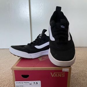 Black and white UltraRange Rapidweld Vans